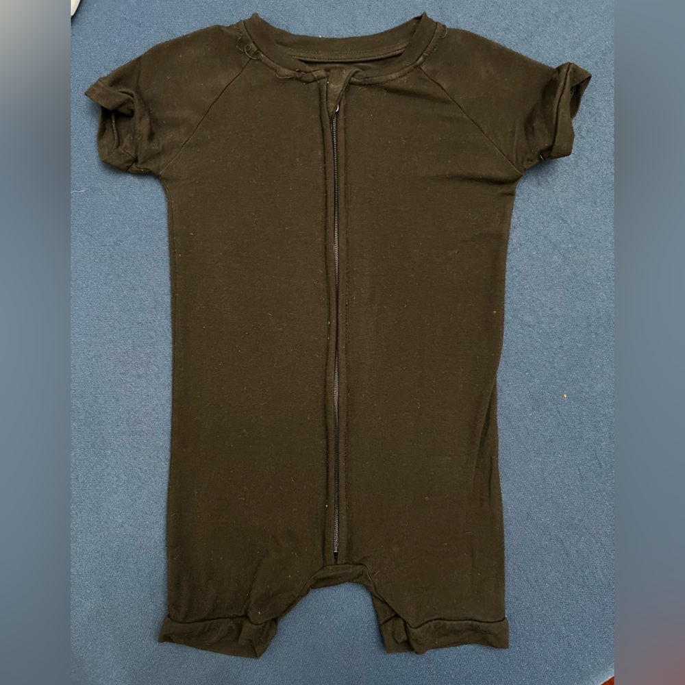 Little Sleepies Solid Black Shorty